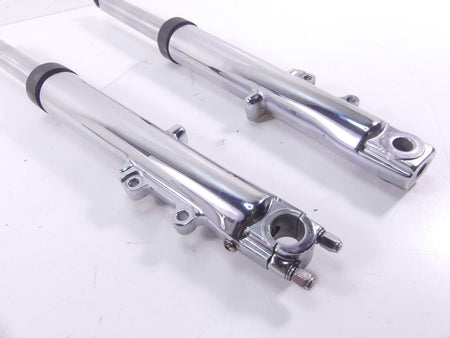 2004 Harley Touring FLHRSI Road King Straight Chrome Front Forks 41mm 46537-02A {{ shop.shopifyCountryName }} - Mototech271
