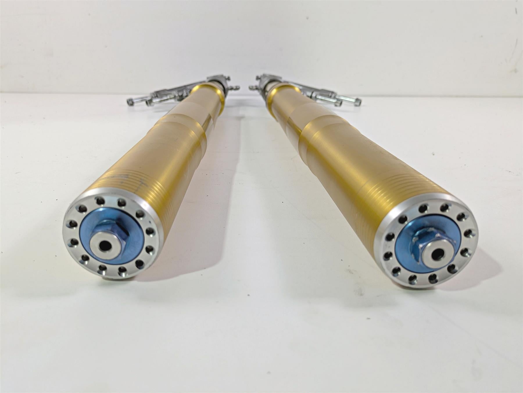 2017 Aprilia RSV 1100 Tuono V4 Factory Straight Ohlins Front Shock Set 2B003406 {{ shop.shopifyCountryName }} - Mototech271