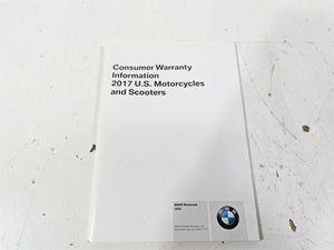 2017 BMW S1000R K47 Owners Manual Booklet & Bag Set 01408387927 | Mototech271