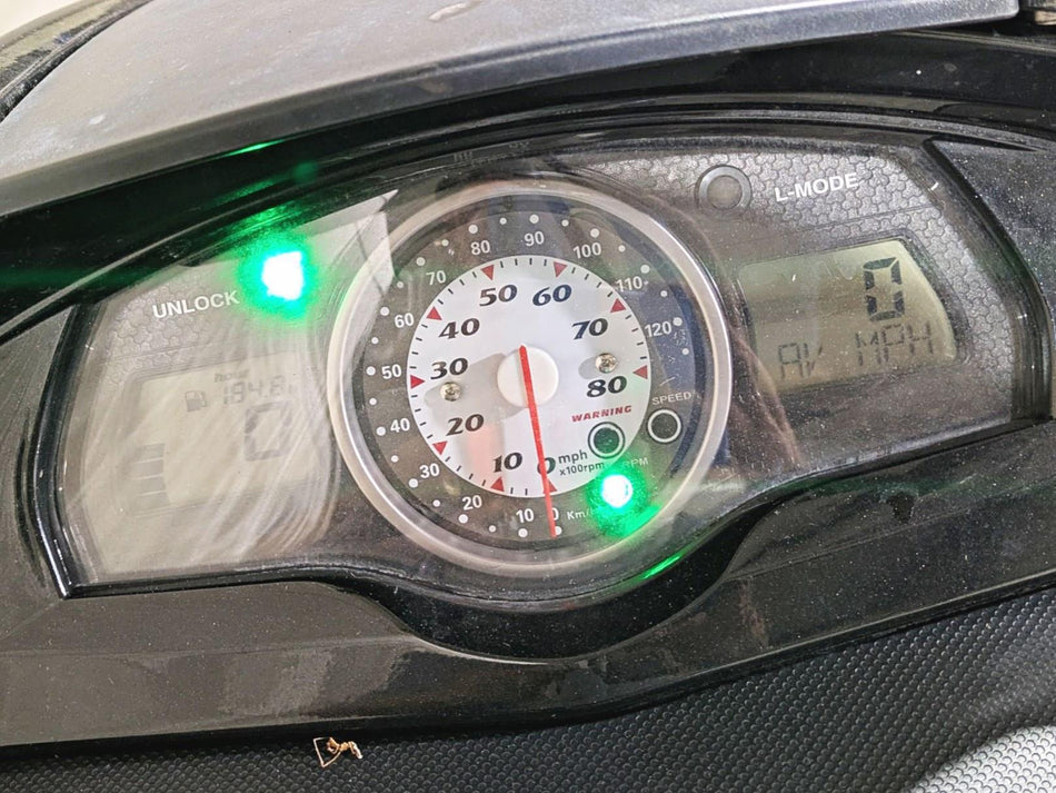 2009 Yamaha Waverunner FX1800 Cruiser Speedo Instrument 184h F1W-6820A-00-00 {{ shop.shopifyCountryName }} - Mototech271