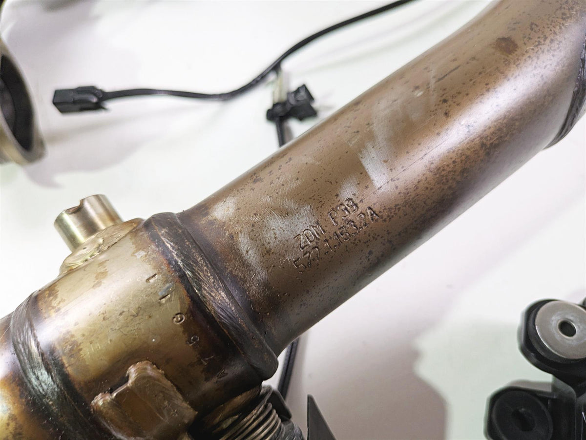 2016 Ducati Monster 1200 S Exhaust Header & Servo Motor 57211632A 59340393A {{ shop.shopifyCountryName }} - Mototech271
