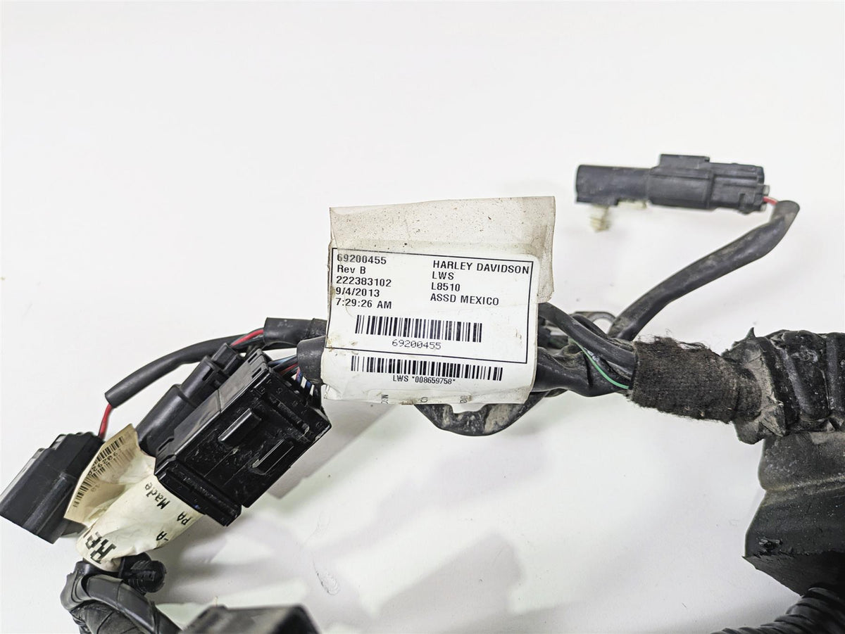 2014 Harley FXDF Dyna Fat Bob Wiring Harness Loom Non Abs 71075-12A 69200455 {{ shop.shopifyCountryName }} - Mototech271