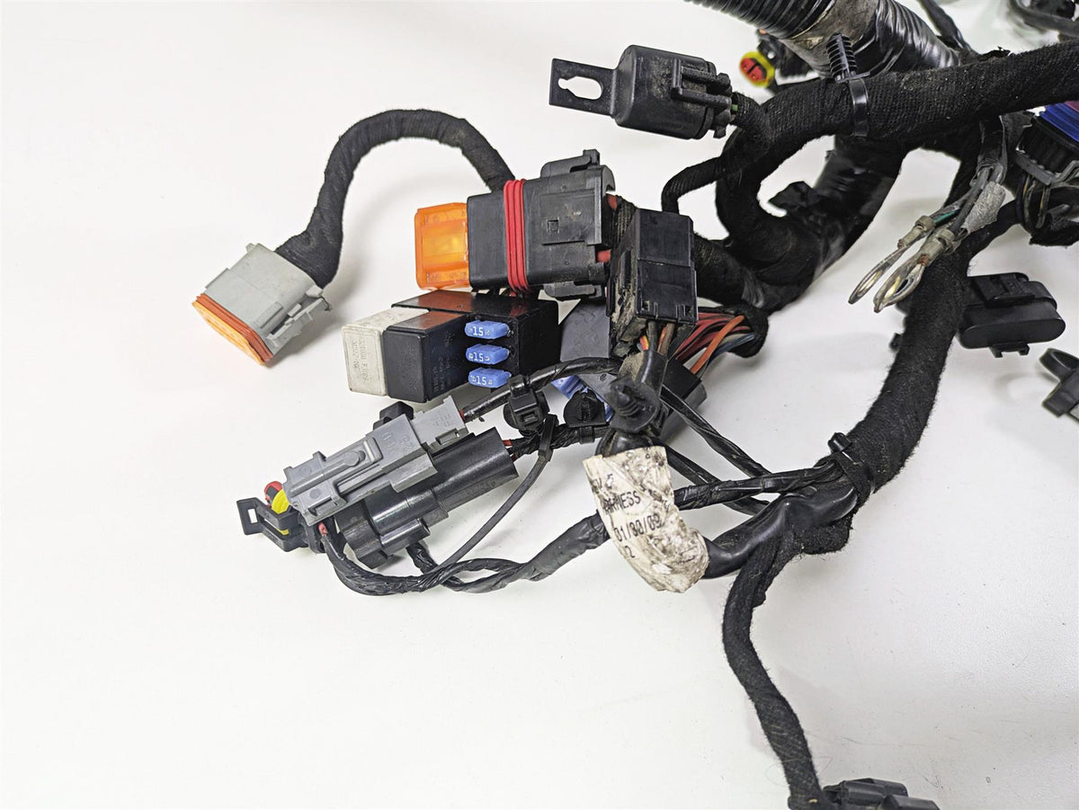 2009 Harley FXDC Dyna Super Glide Wiring Harness Loom 69602-08 {{ shop.shopifyCountryName }} - Mototech271