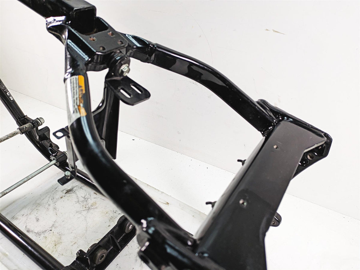 2009 Harley Softail FLSTSB Cross Bones Main Straight Frame Chassis With Clean Kentucky Title - 47173-11BHP {{ shop.shopifyCountryName }} - Mototech271