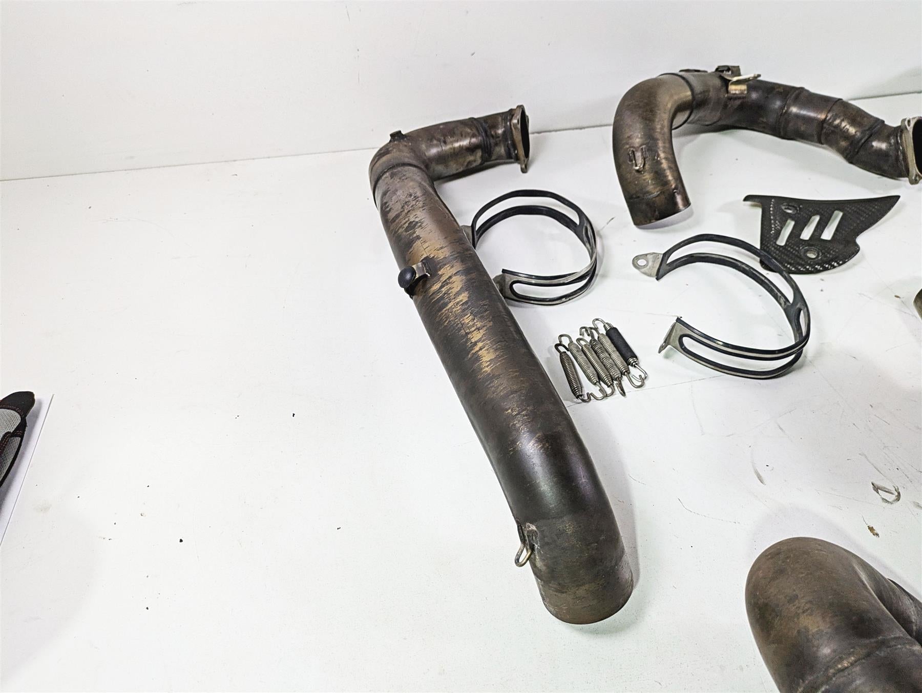2008 Ducati SBK 1098 S Termignoni Full Exhaust Muffler Header Cdi Set 96117807B {{ shop.shopifyCountryName }} - Mototech271