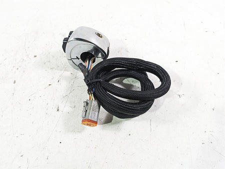 2002 Harley FLSTC Softail Heritage Left Chrome Hand Control Switch 71682-06A {{ shop.shopifyCountryName }} - Mototech271