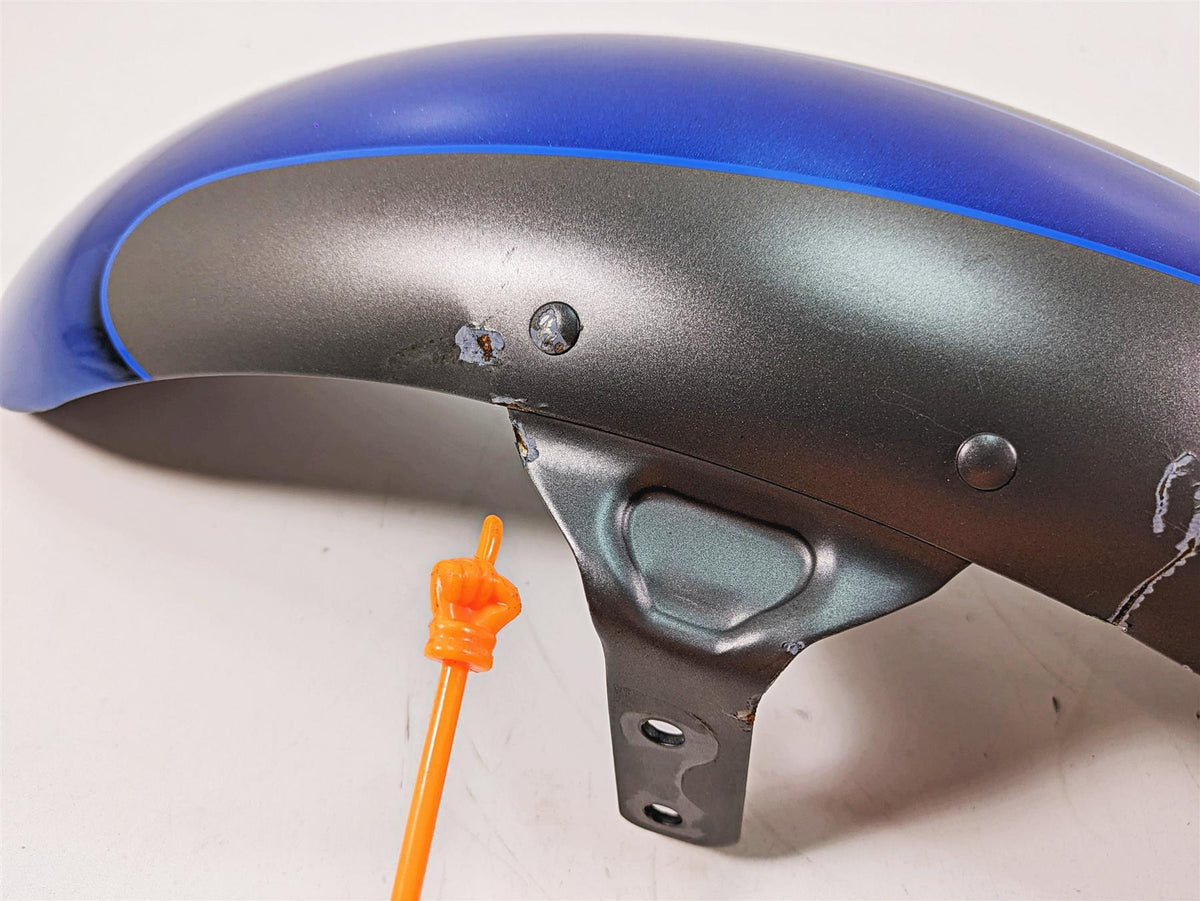 2009 Harley Dyna FXDFSE CVO Fat Bob Front Fender Granite Blue - Read 60214-09 {{ shop.shopifyCountryName }} - Mototech271
