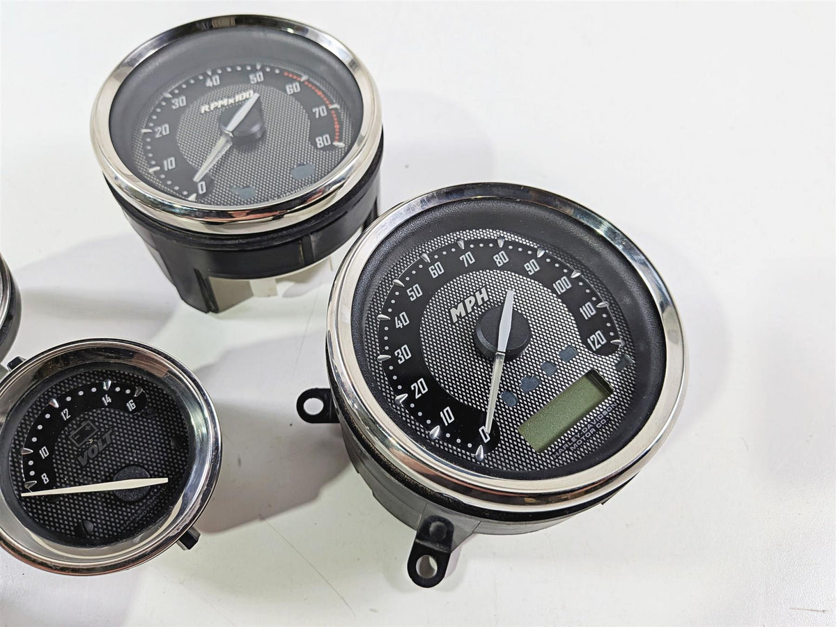 2011 Harley Touring FLHTCU CVO Electra Glide Speedometer Gauge Set 34k 74740-10-Mototech271