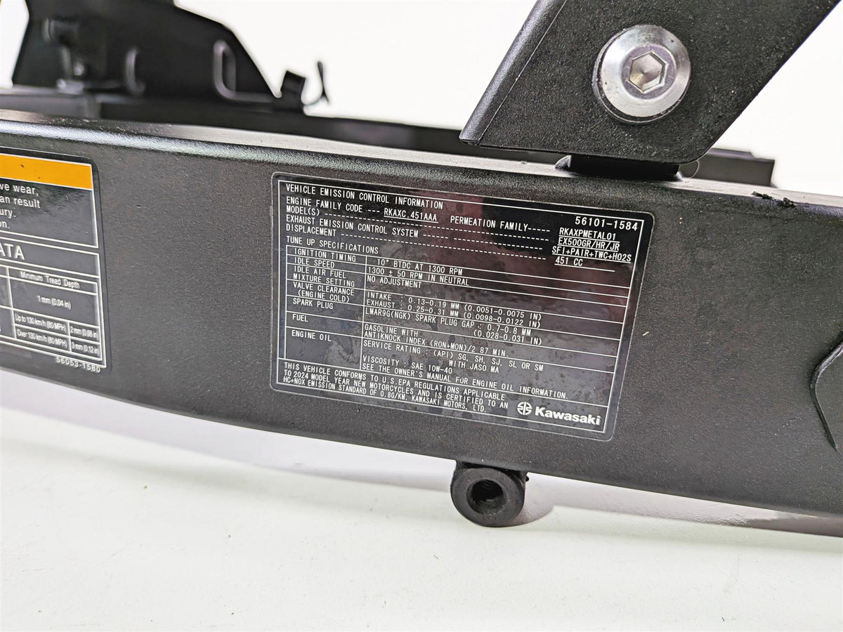 2024 Kawasaki EX500 Ninja 40th An. Rear Swingarm & Shock Damper 33001-0761-18R {{ shop.shopifyCountryName }} - Mototech271