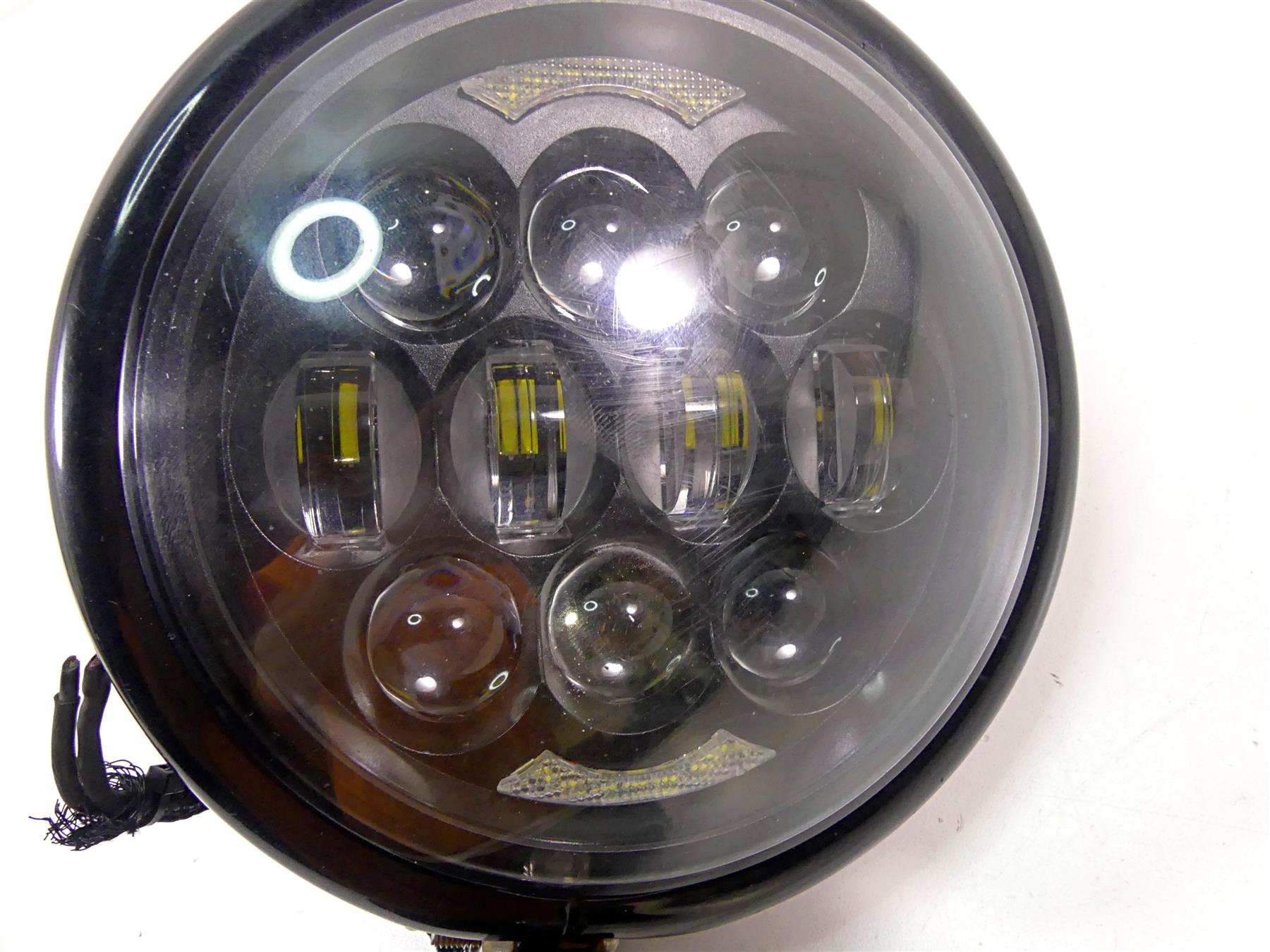 2014 Harley Dyna FXDB Street Bob Led Headlight & Moonsmc Bracket 69162-06A {{ shop.shopifyCountryName }} - Mototech271