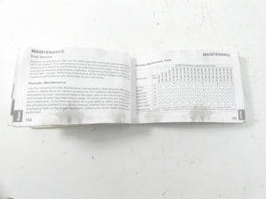 2009 Victory Vision Tour Owner Manual & Tool Kit 9921252 | Mototech271
