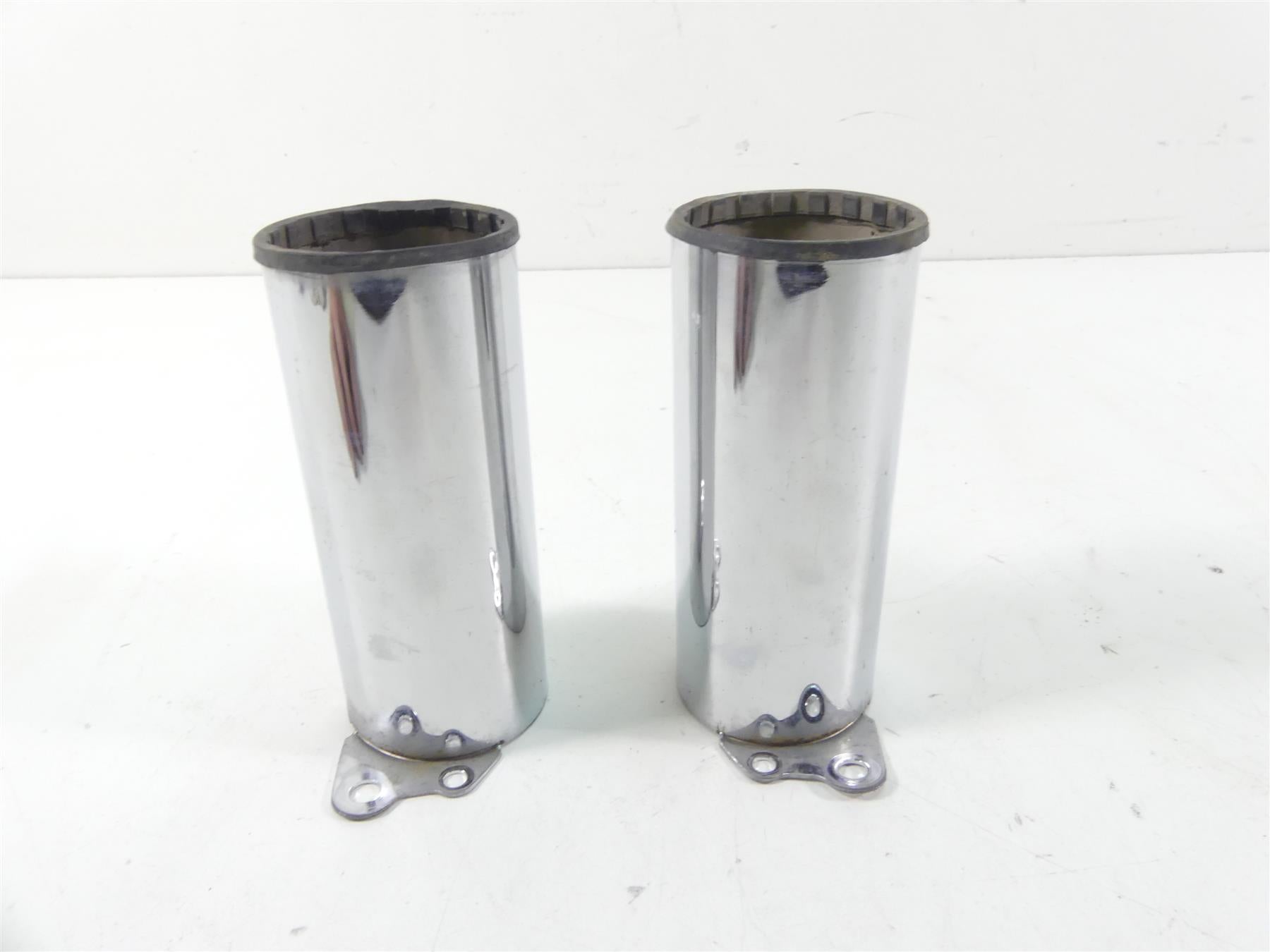 2006 Honda V-Twin VTX1800 N3 Upper Fork Damper Chrome Covers 51610-MCV-R20 | Mototech271