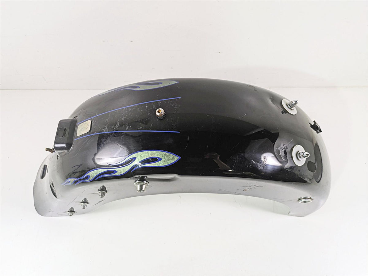 2007 Harley Touring FLHRSE CVO Road King Rear Fender Black Ice - Dent 60275-07 {{ shop.shopifyCountryName }} - Mototech271