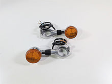 Load image into Gallery viewer, 2003 Honda V-Twin VTX1800 C Left Right Front Blinker Clamp Set 33400-MBH-672
