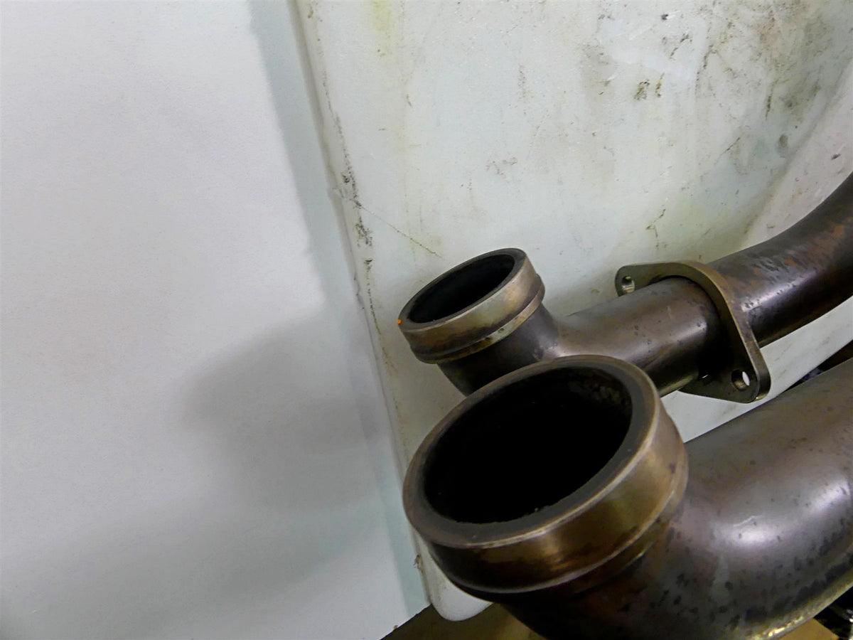 2013 BMW F800GS STD K72 Exhaust Header Manifold - Small Dent 18117679347 {{ shop.shopifyCountryName }} - Mototech271