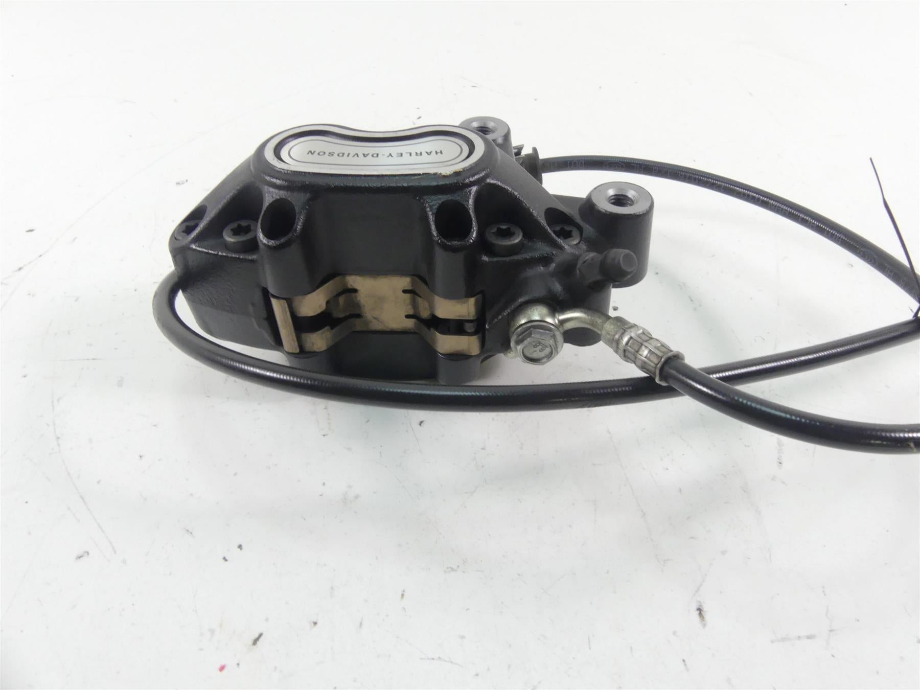 2018 Harley Softail FXBB Street Bob Front Brake Caliper + Line 41300095 {{ shop.shopifyCountryName }} - Mototech271