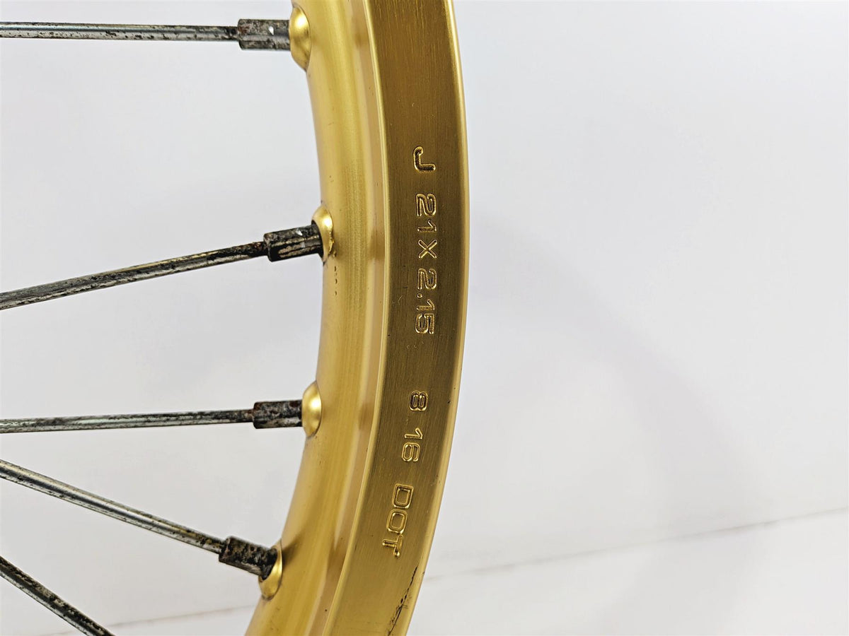 2017 Honda CRF1000 Africa Twin Straight Gold Front Wheel Rim 21x2.15 44650-MJP-315-Mototech271