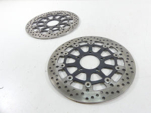 2008 Ducati Hypermotard 1100S Front Brembo Brake Disc Rotor Set 49240921A | Mototech271