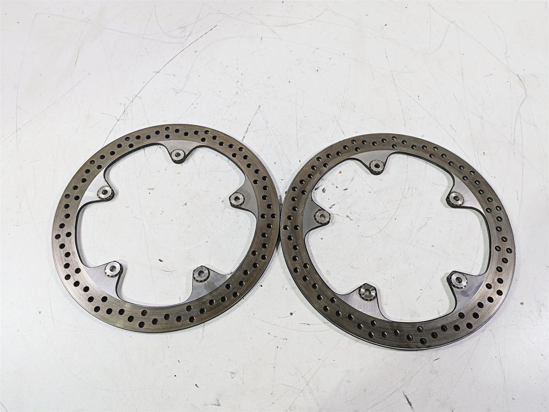 2015 BMW K1600 GT K48 Front Brake Rotor Disc Set 320mm 34117701456 {{ shop.shopifyCountryName }} - Mototech271
