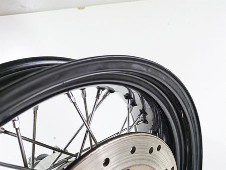 2009 Harley FLSTSB Cross Bones 17x6 Rear Wheel Rim - Read 44936-08 {{ shop.shopifyCountryName }} - Mototech271