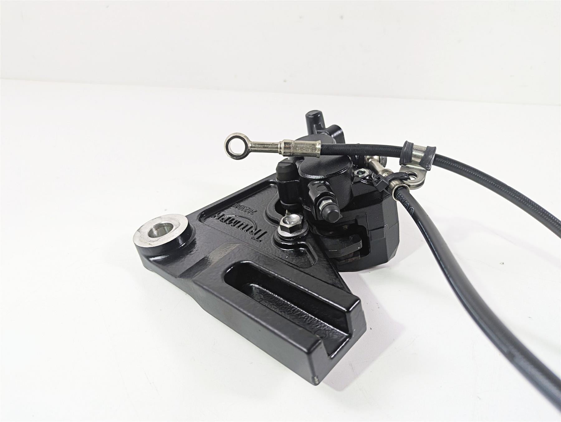 2013 Triumph Bonneville Nissin Rear Brake Caliper & Bracket T2020239 {{ shop.shopifyCountryName }} - Mototech271