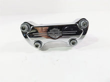 Load image into Gallery viewer, 2004 Harley Softail FXSTDI Deuce Chrome Short Handlebar Riser Holder Set
