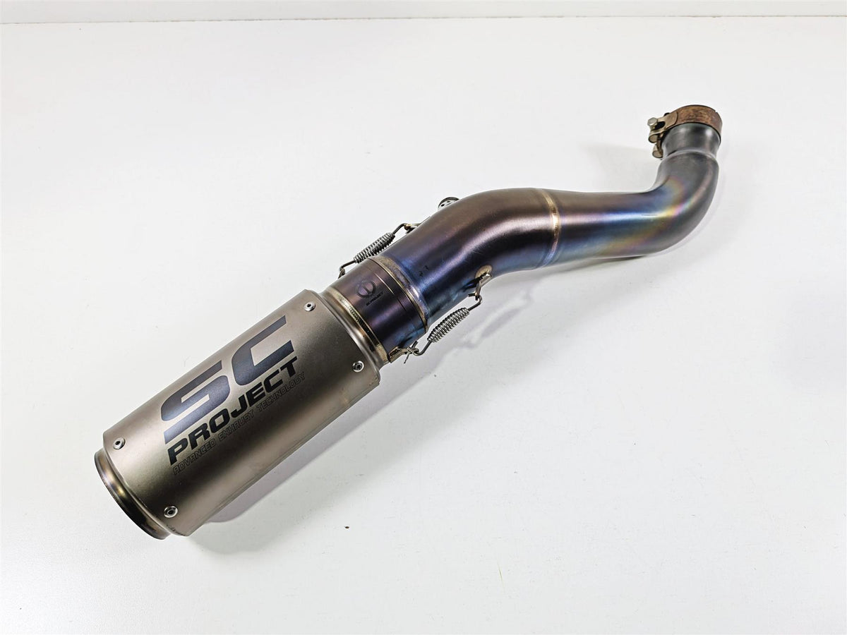 2014 Aprilia RSV4 RR Factory SC-Project CR-T Titanium Slip On Exhaust Muffler ? {{ shop.shopifyCountryName }} - Mototech271