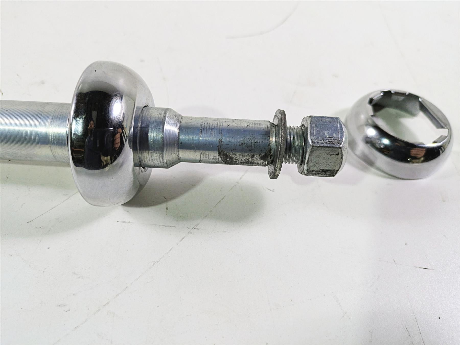 2017 Harley Touring FLHTKSE CVO E-Glide Front Axle Wheel Spindle 25mm 41547-07A {{ shop.shopifyCountryName }} - Mototech271