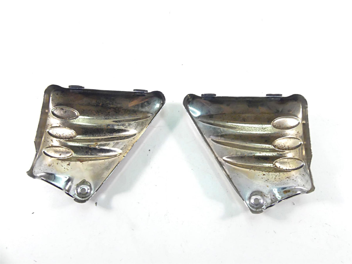 2005 Harley VRSCSE CVO V-Rod Neck Chrome Cover Fairing Set 66337-05 66338-05 {{ shop.shopifyCountryName }} - Mototech271