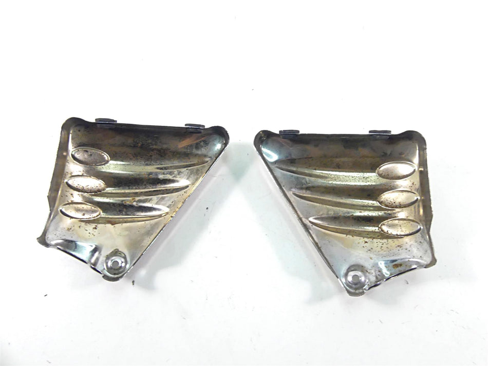 2005 Harley VRSCSE CVO V-Rod Neck Chrome Cover Fairing Set 66337-05 66338-05 {{ shop.shopifyCountryName }} - Mototech271
