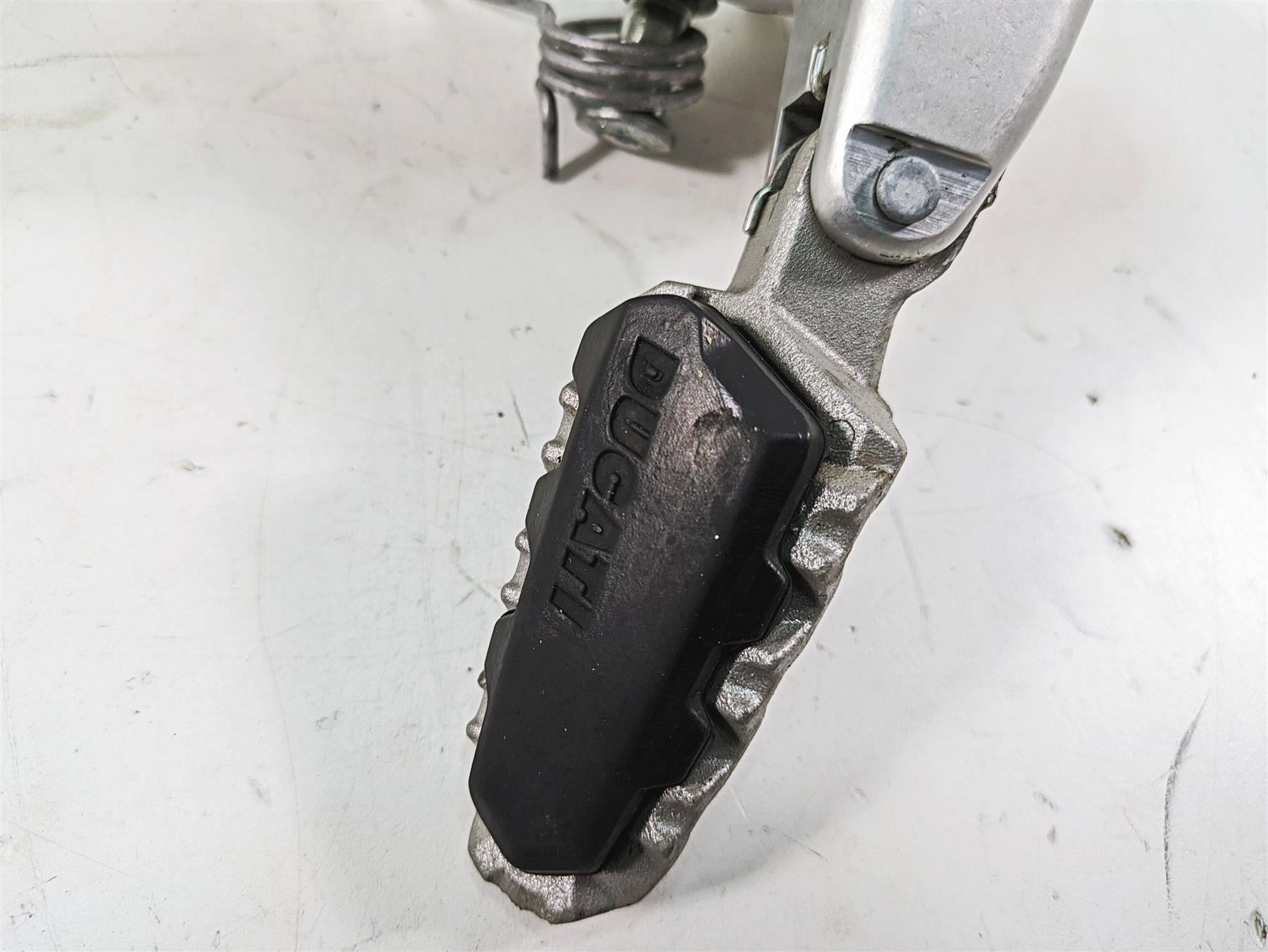 2020 Ducati Hypermotard 950 SP Right Foot Peg Footpeg + Bracket 82413581AB {{ shop.shopifyCountryName }} - Mototech271