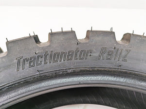 Used Rear Motoz Tractionator Rallz Motorcycle Tire 150/70B18 - Read