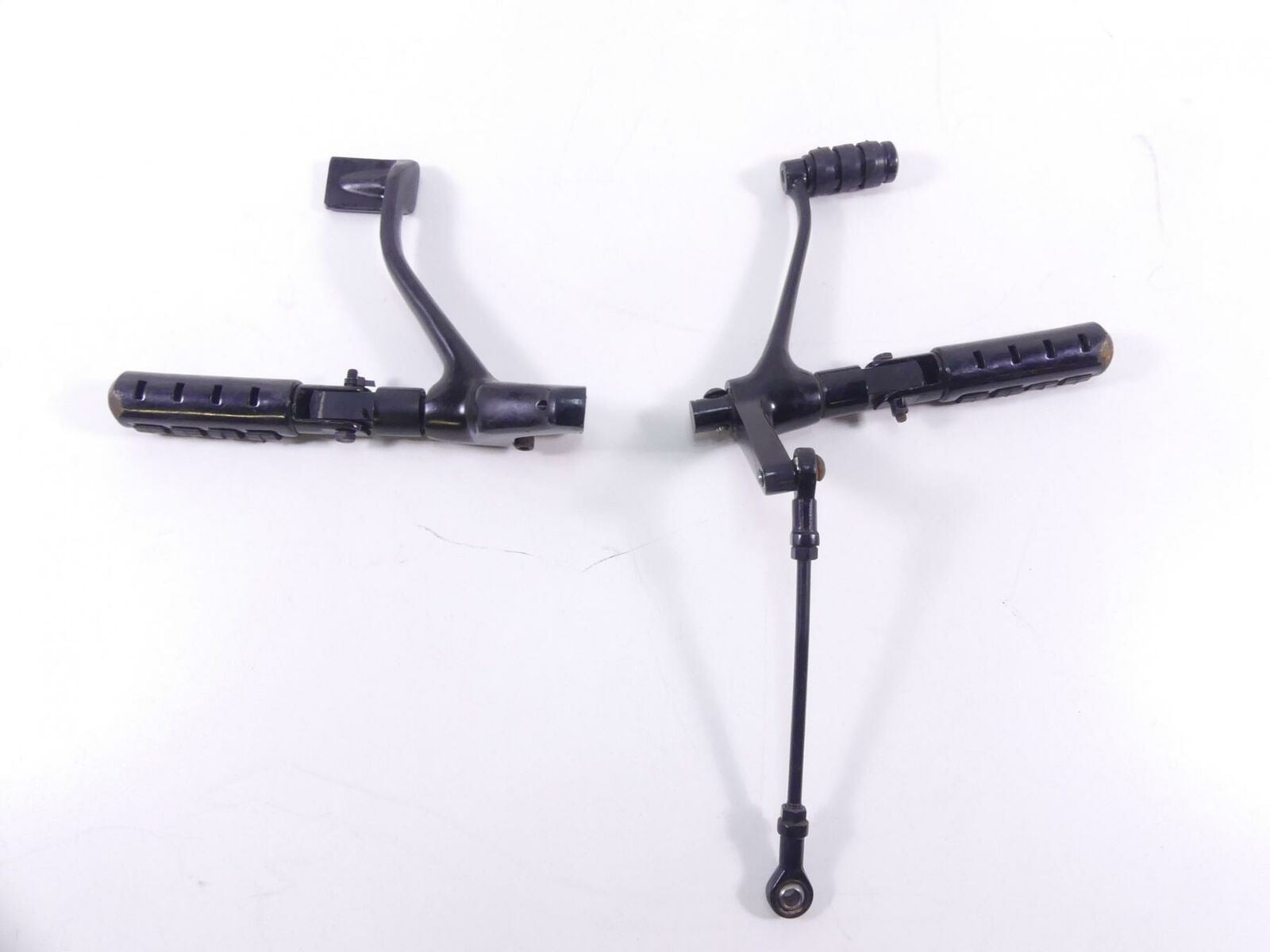 2008 Harley FXDF Dyna Fat Bob Front Forward Footpeg Shifter Brake Pedal Set {{ shop.shopifyCountryName }} - Mototech271