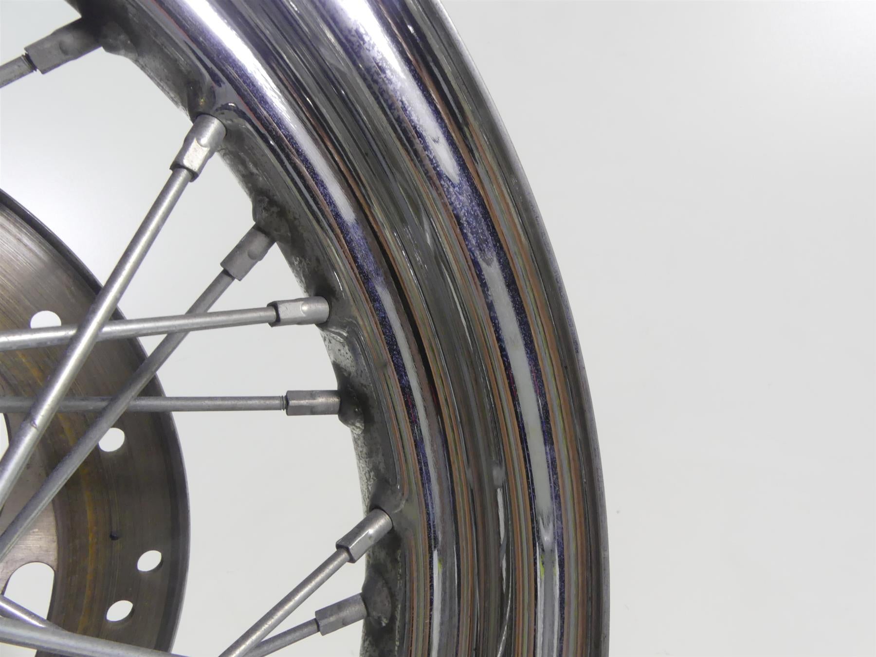 2005 Harley FXDWGI Dyna Wide Glide Rear Spoke Wheel Rim 16x3 - Read 40975-05A {{ shop.shopifyCountryName }} - Mototech271