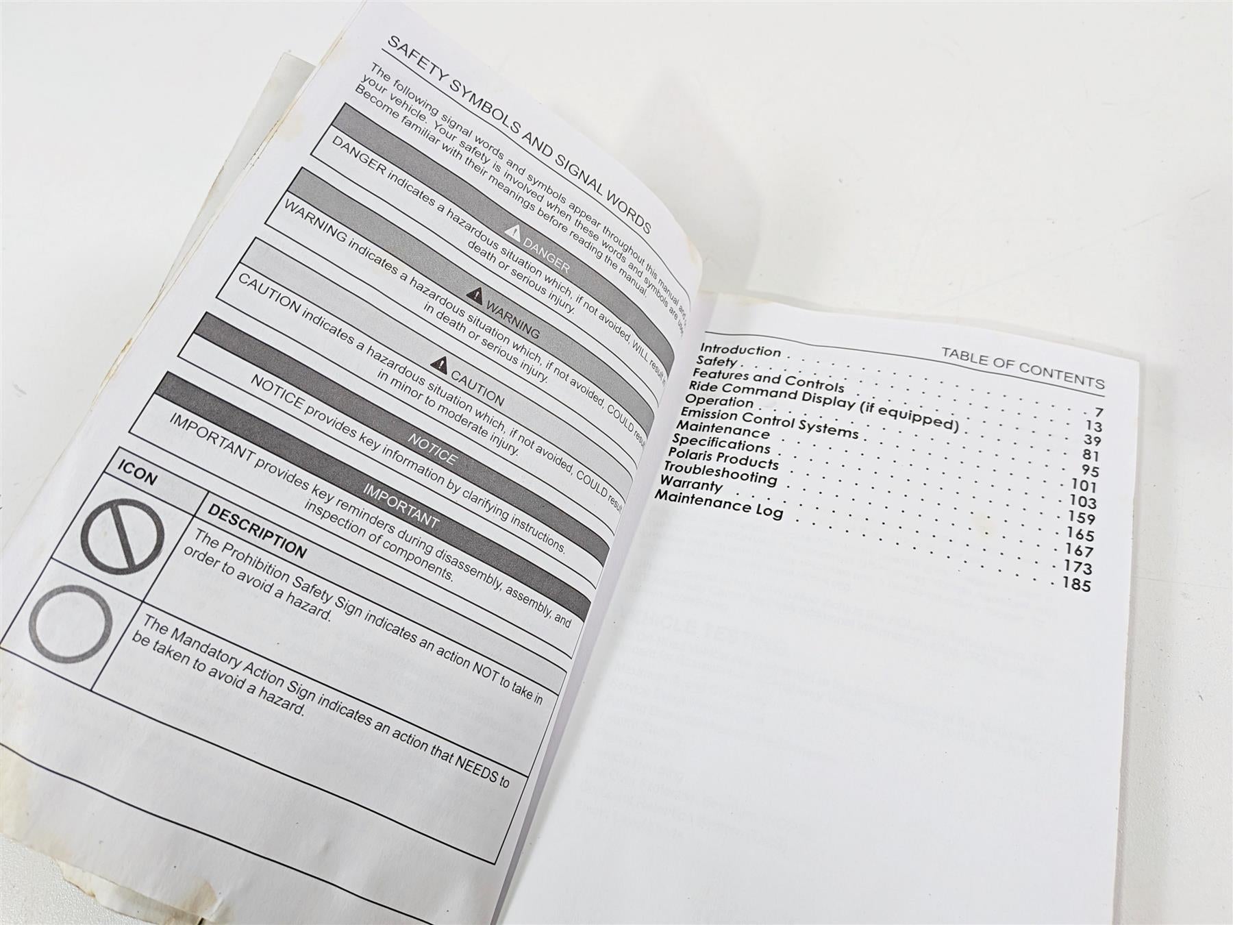 2024 Polaris RZR XP 1000 Sport Owners Manual Book Guide 9941362 {{ shop.shopifyCountryName }} - Mototech271