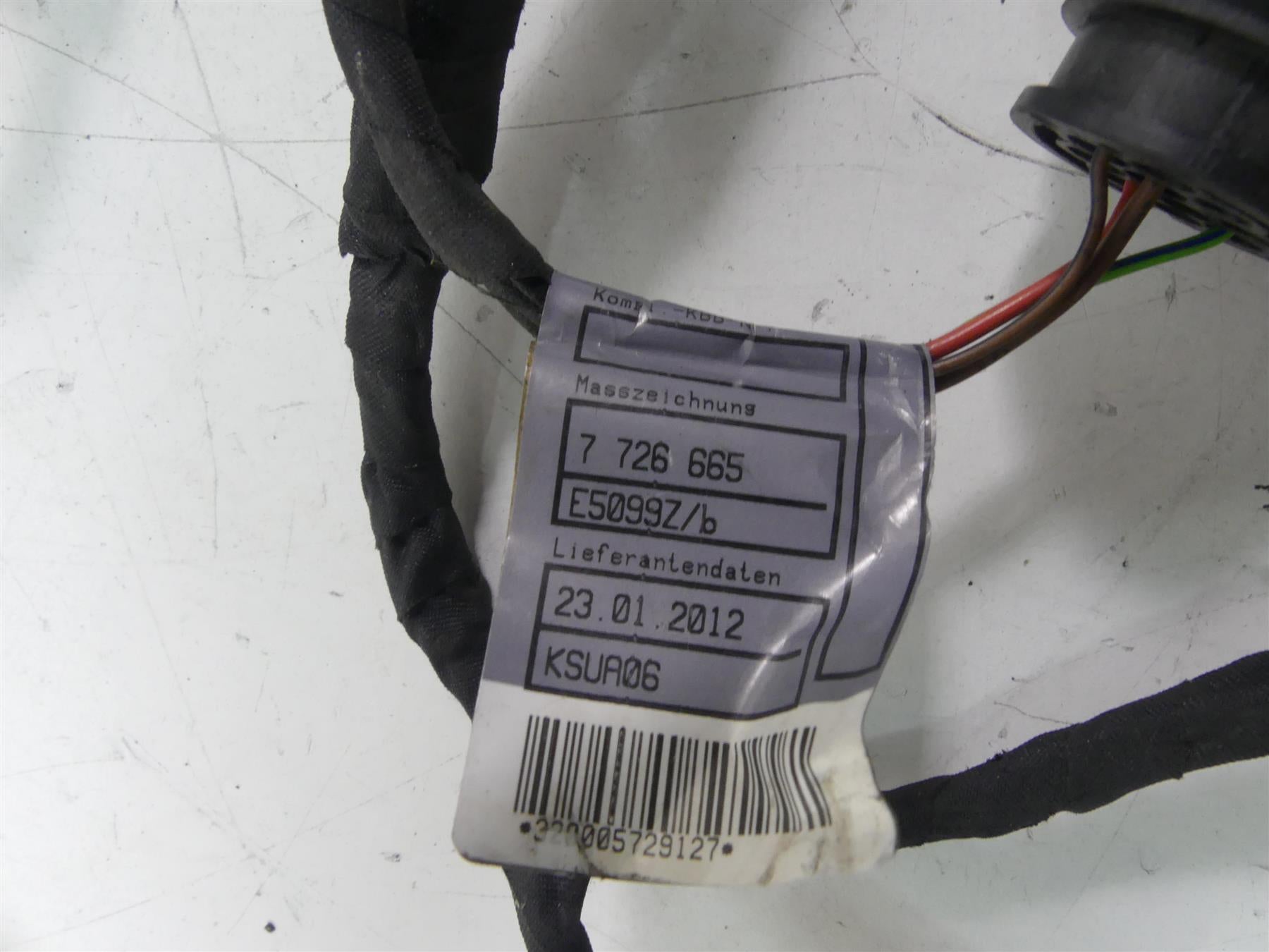 2012 BMW R1200 GS K255 Adventure Main Engine Wiring Harness Abs Esa 61117726669 {{ shop.shopifyCountryName }} - Mototech271