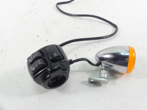 2014 Harley FXDL Dyna Low Rider Left Hand Control Switch & Blinker 72943-12 | Mototech271