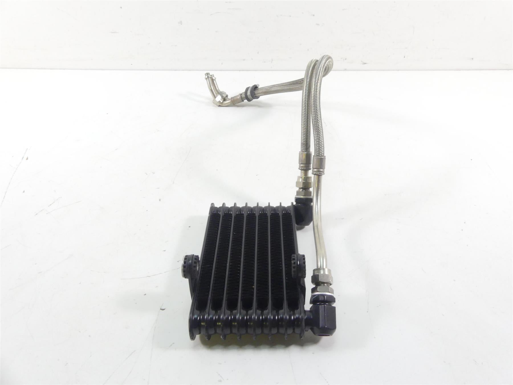 2009 Ducati Monster 1100 S Oil Cooler Radiator & Lines Set 54840791A {{ shop.shopifyCountryName }} - Mototech271