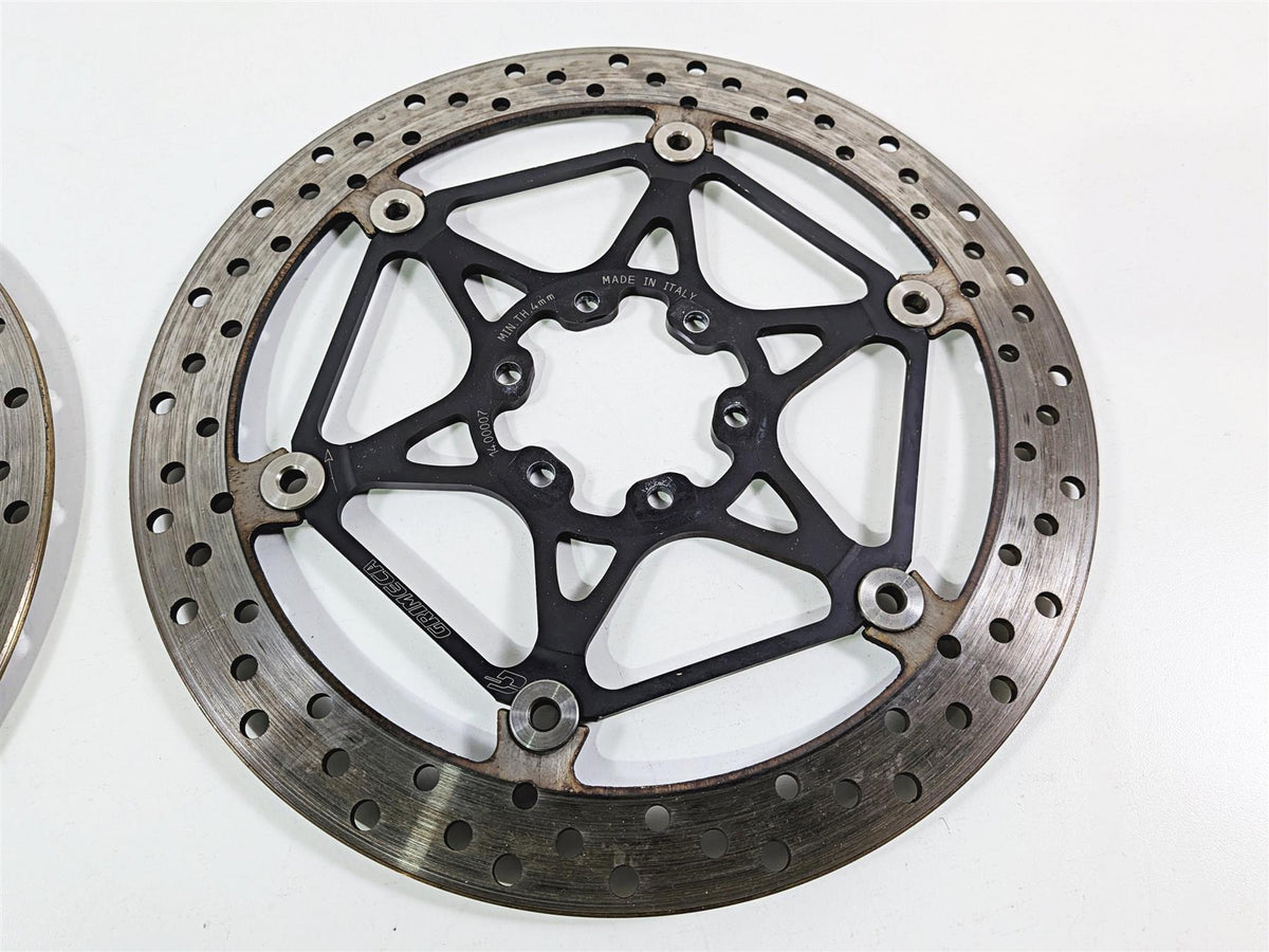 2014 Aprilia RSV4 RR Factory Front Brake Rotor Disc Grimeca 4.4mm 893135 893136 {{ shop.shopifyCountryName }} - Mototech271