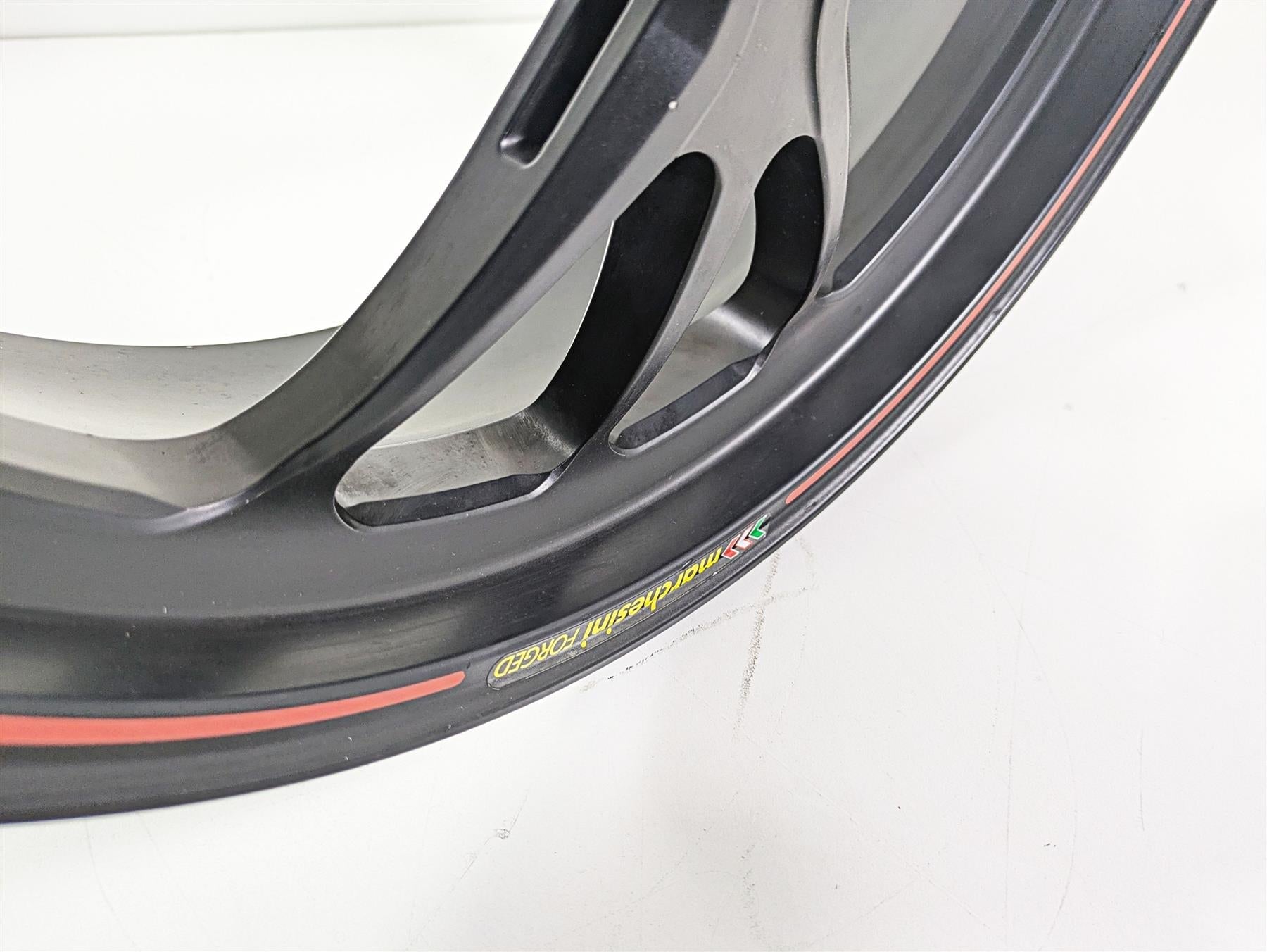 2015 Ducati Hypermotard 821 SP 17x5.5 Marchesini Rear Wheel Rim 50221561AB {{ shop.shopifyCountryName }} - Mototech271