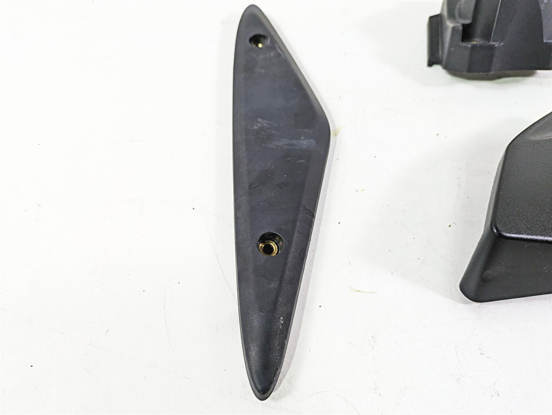 2013 Ducati Hyperstrada 821 Black Molded Infill Ignition Cover Fairing Set {{ shop.shopifyCountryName }} - Mototech271