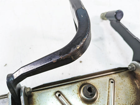 2008 Harley FLHTCU Electra Glide Left Bent Floor Board + Shift Lever 33895-82E {{ shop.shopifyCountryName }} - Mototech271