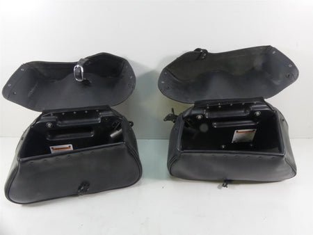 2009 Honda VTX1300 Touring Leather Saddlebag Saddle Bag Set {{ shop.shopifyCountryName }} - Mototech271
