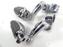 Load image into Gallery viewer, 2007 Harley Touring FLHRSE CVO Road King Airflow Chrome Highway Peg Set 50500435

