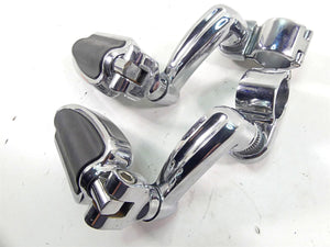 2007 Harley Touring FLHRSE CVO Road King Airflow Chrome Highway Peg Set 50500435