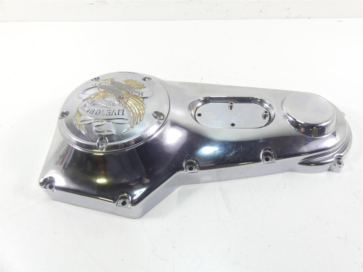 2004 Harley FXDWGI Dyna Wide Glide Outer Primary Drive Clutch Cover 60506-99 {{ shop.shopifyCountryName }} - Mototech271