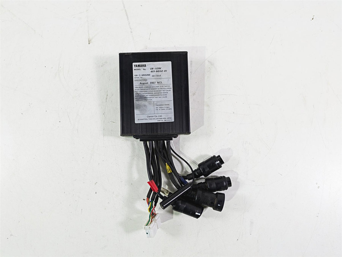 2008 Yamaha XVZ1300 Royal Star Amp Amplifier Module 4XY-88132-01 {{ shop.shopifyCountryName }} - Mototech271