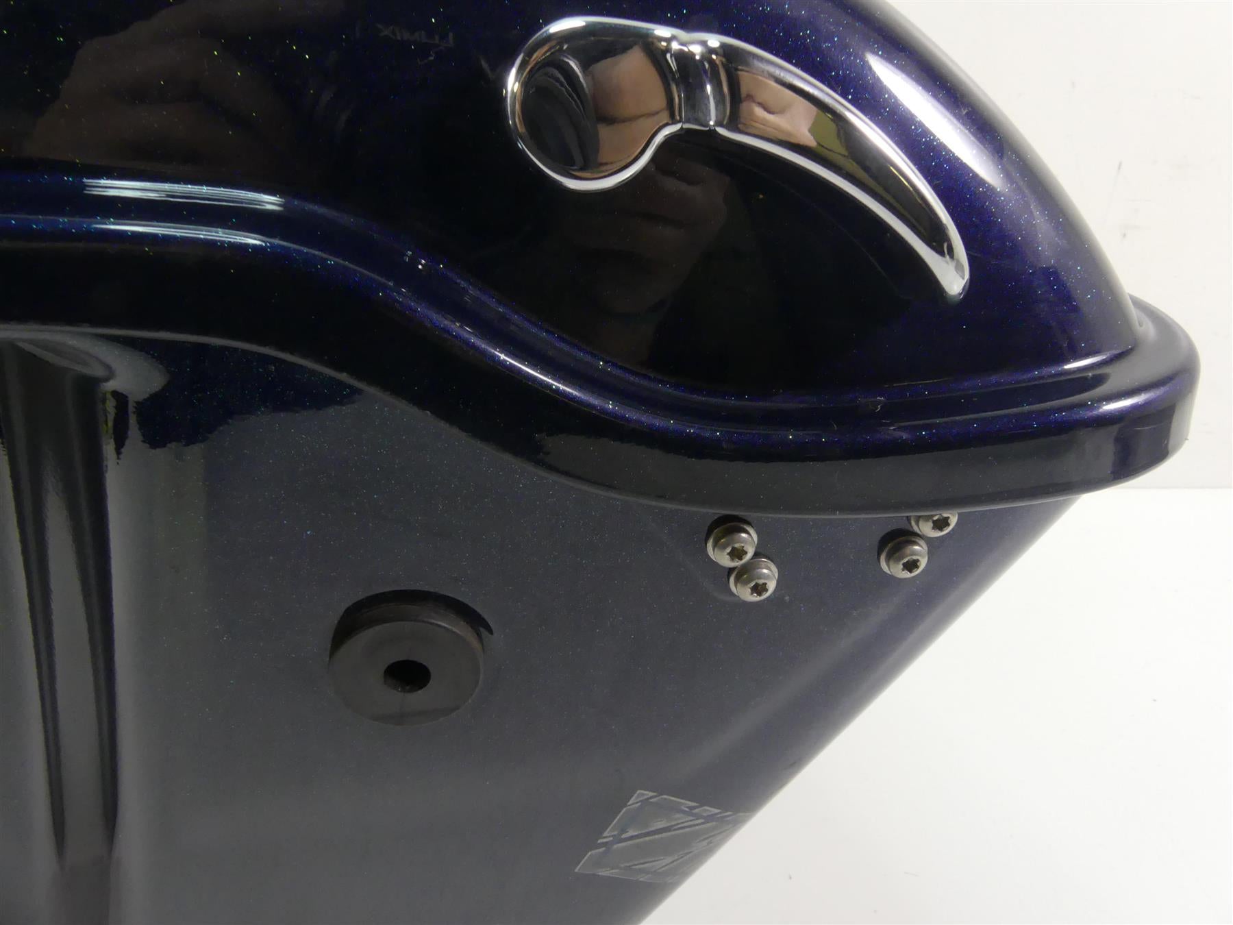 2016 Harley Touring FLHR Road King Left Saddlebag Cosmic Blue Pearl 90200414 {{ shop.shopifyCountryName }} - Mototech271