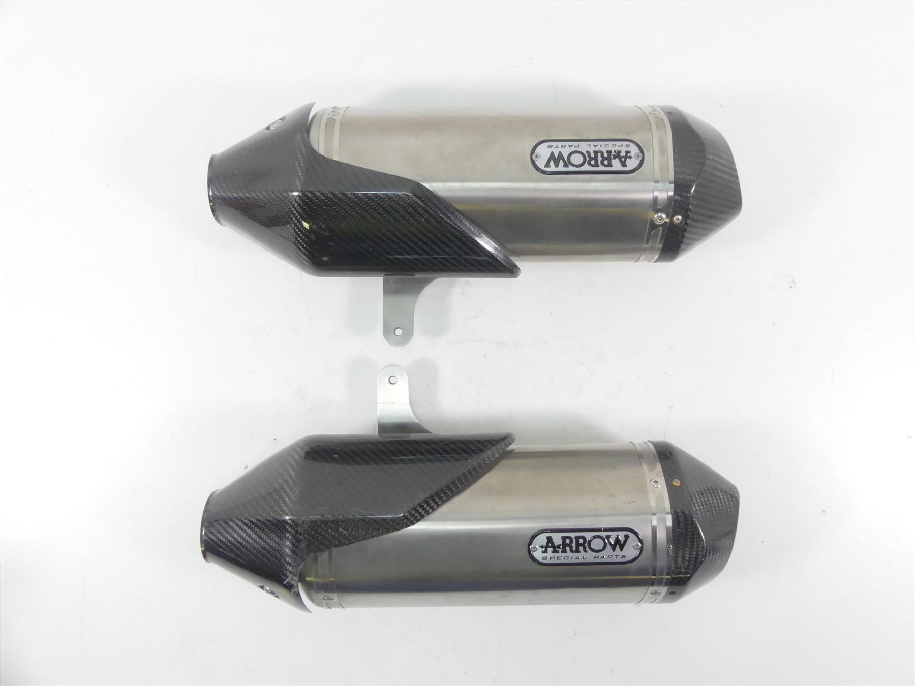 2020 Triumph Speed Triple RS 1050 Arrow Exhaust Slip On Pipe Mufflers T2203346 {{ shop.shopifyCountryName }} - Mototech271