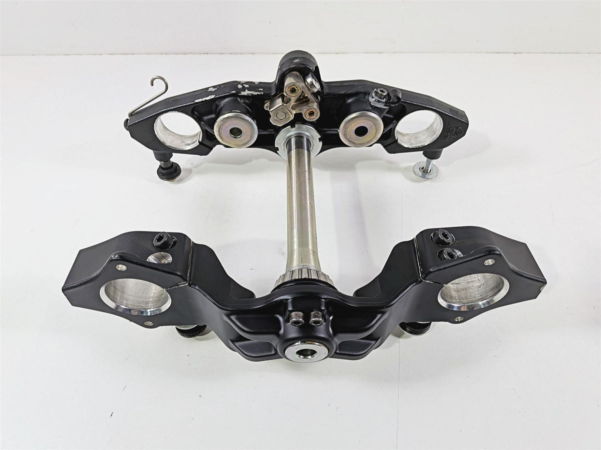 2015 Indian Chieftain Upper & Lower Triple Tree + Lock & Key Set - Read 1824619-Mototech271